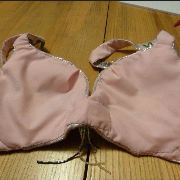 One of a Kind Belly Dance Costume Set Hand Made 36B - Picture 10 of 10